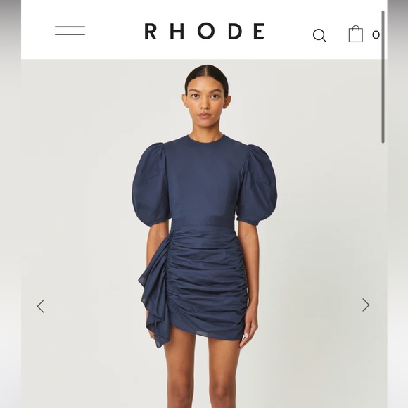 COPY - Rhode Pia dress navy - Picture 1 of 4